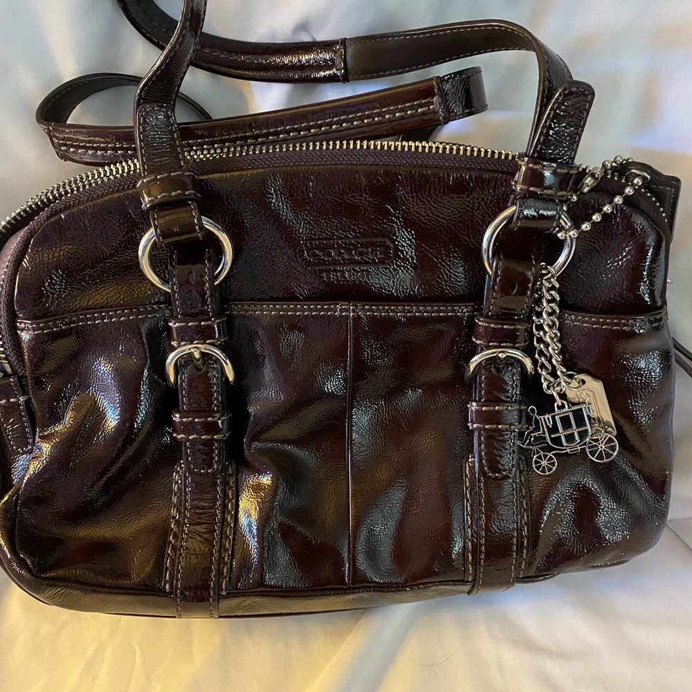 Coach Patent Leather Purse